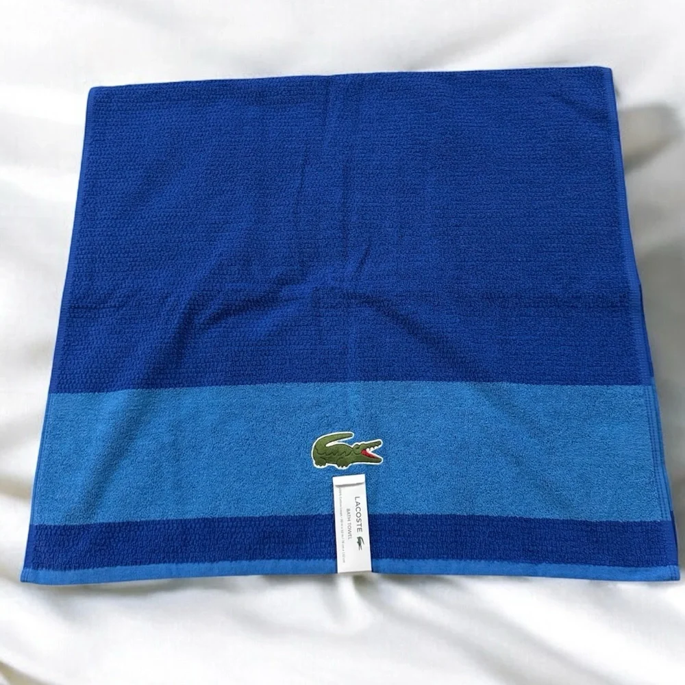 LACOSTE Bath Towel 100% Cotton 30